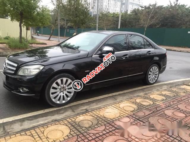 Bán Mercedes C200 đời 2007, màu đen-0