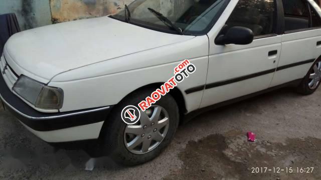 Bán Peugeot 405 đời 1992, màu trắng, nhập khẩu nguyên chiếc, giá chỉ 32 triệu-0