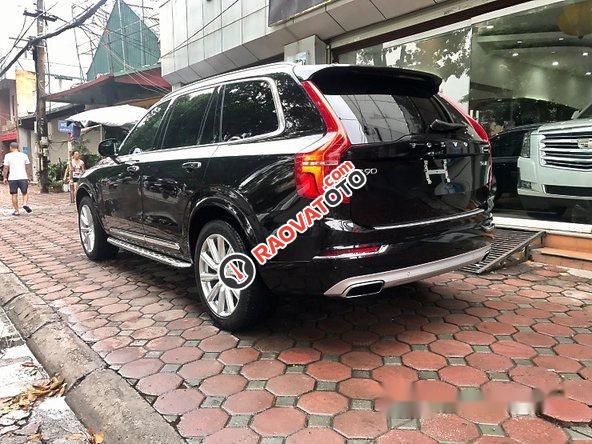 Bán ô tô Volvo XC90 T6 đời 2017, màu đen, nhập khẩu nguyên chiếc-4