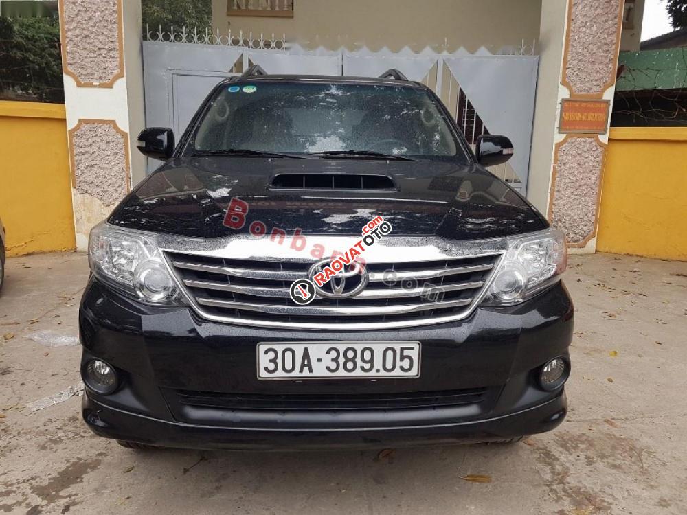 Cần bán xe Toyota Fortuner 2.5G đời 2014, màu đen số sàn, 805 triệu-7