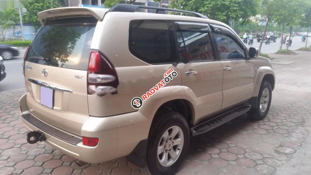 Bán xe Toyota Land Cruiser Prado GX đời 2008, màu vàng, xe nhập -2