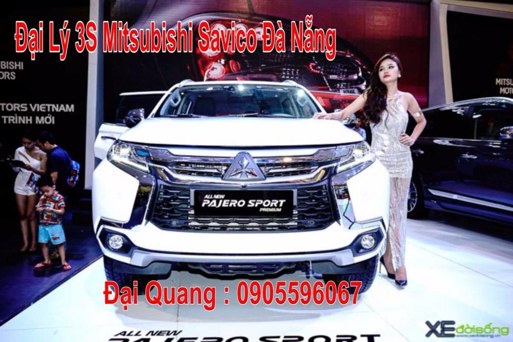 Bán xe Mitsubishi Pajero Sport đời 2017, màu trắng, nhập khẩu  -1