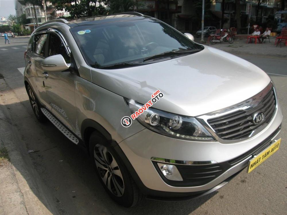 Bán ô tô Kia Sportage 2.0 AT đời 2013, màu bạc, xe nhập số tự động-9