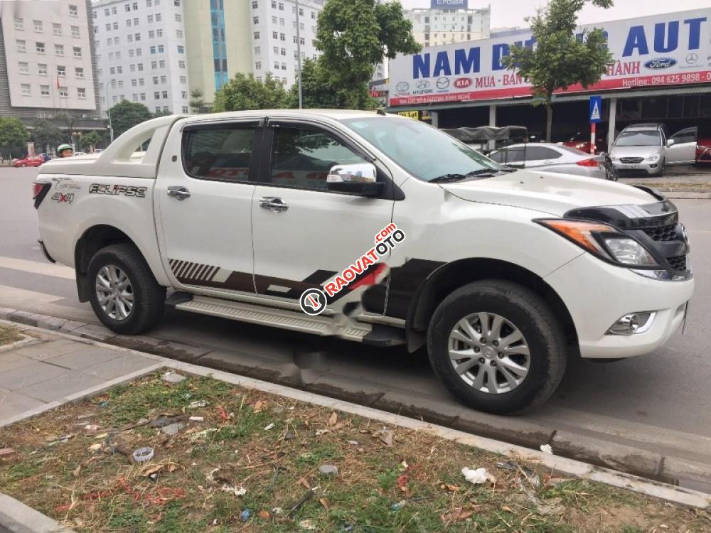 Bán Mazda BT 50 2.2L 4x2 AT 2015, màu trắng, xe nhập  -1