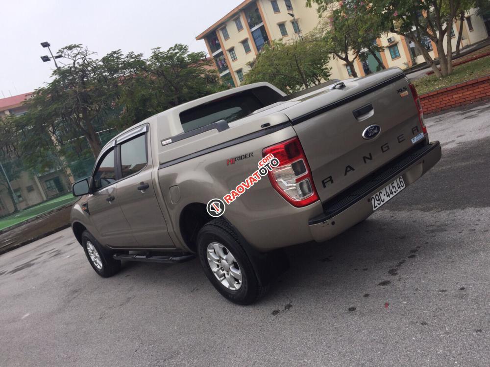 Bán ô tô Ford Ranger 2.2 AT đời 2014, màu vàng, xe nhập -3