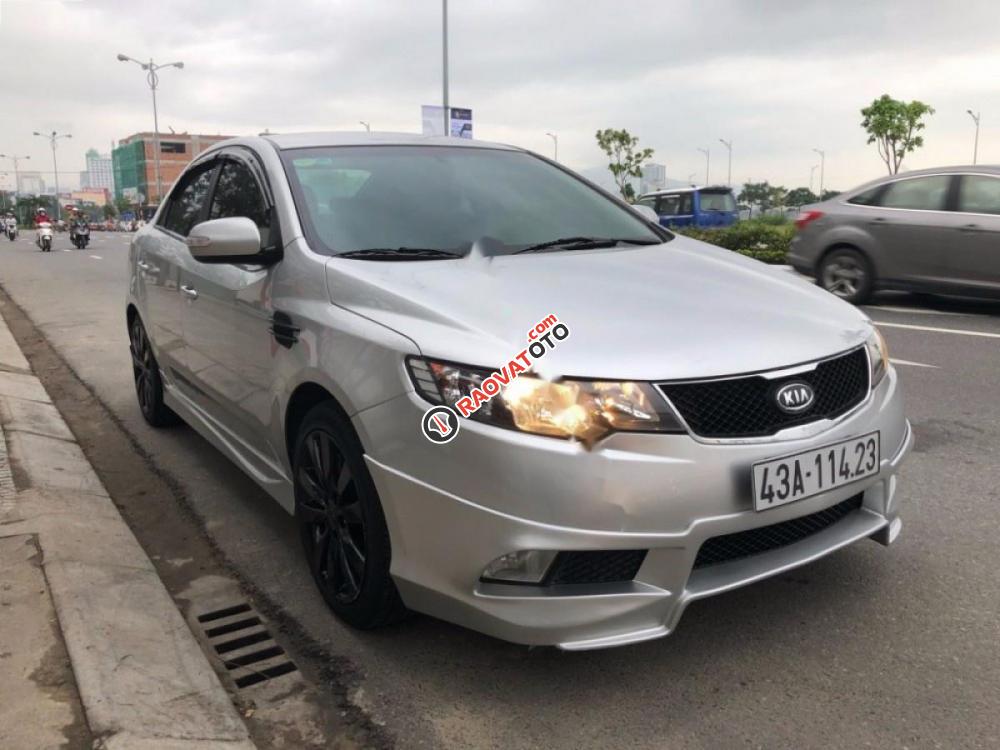 Bán ô tô Kia Forte EX 1.6 MT sản xuất 2010, màu bạc-0