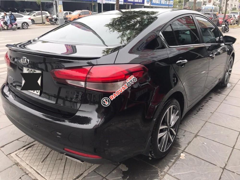 Bán xe Kia Cerato 1.6 AT đời 2016, màu đen còn mới-2