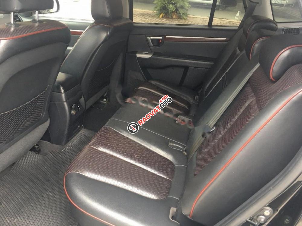 Xe Hyundai Santa Fe đời 2008, màu đen, xe nhập-1