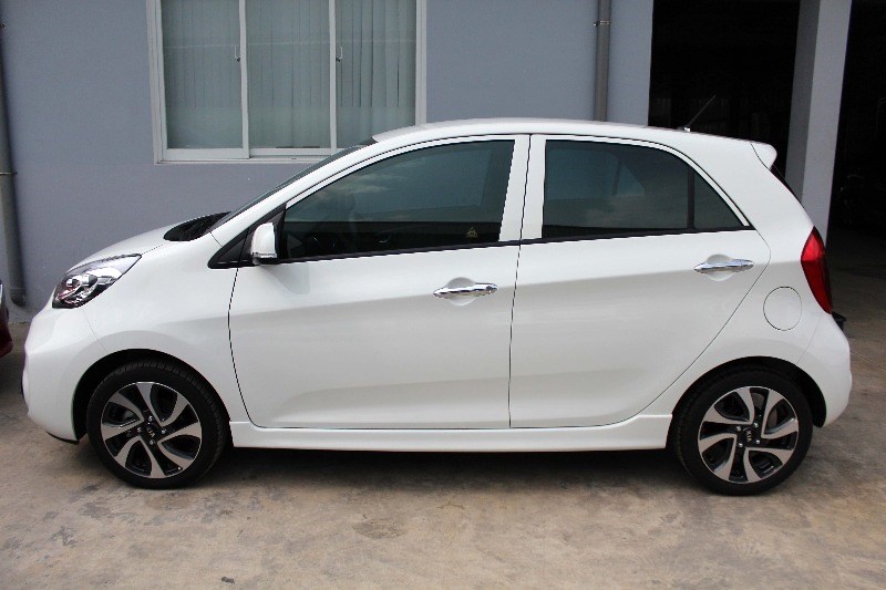 Bán ô tô Kia Morning đời 2017, màu trắng, nhập khẩu-2