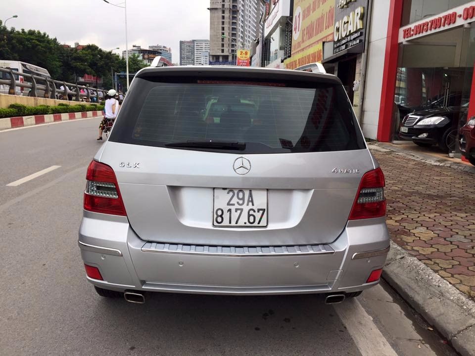 Bán xe Mercedes GLK 300 4 matic đời 2009, màu bạc, nhập khẩu, số tự động, giá tốt-10