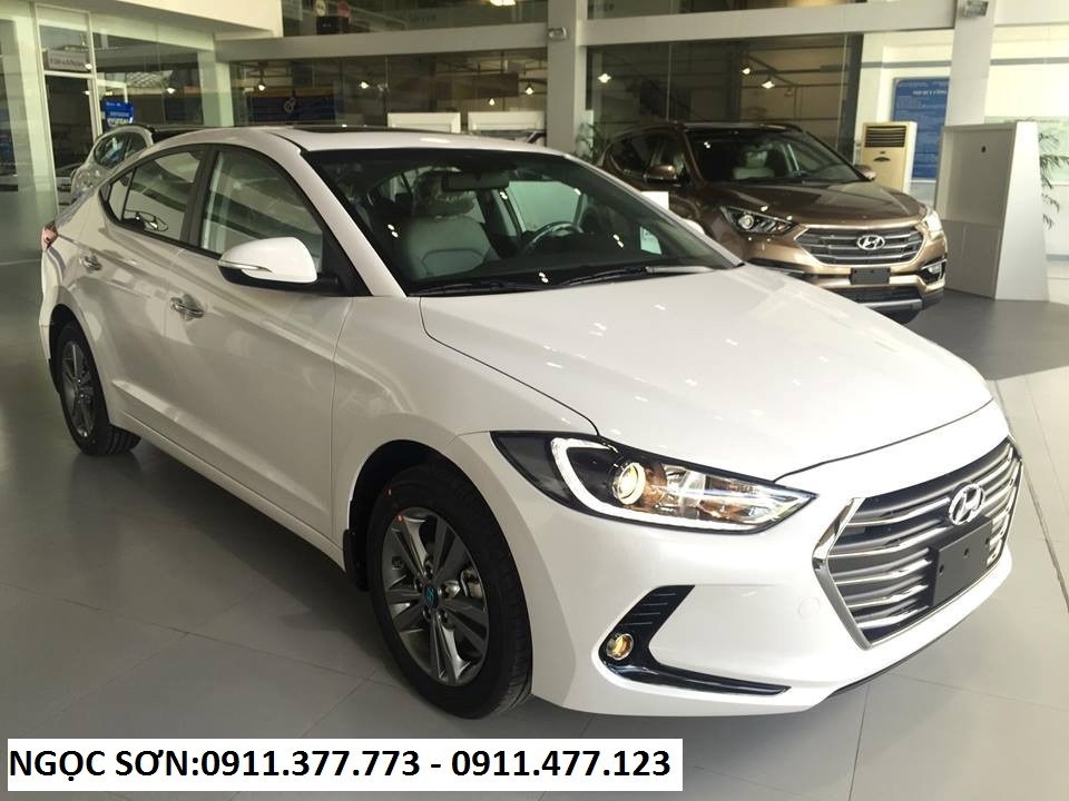 Bán ô tô Hyundai Elantra năm 2017, màu trắng, nhập khẩu  -5