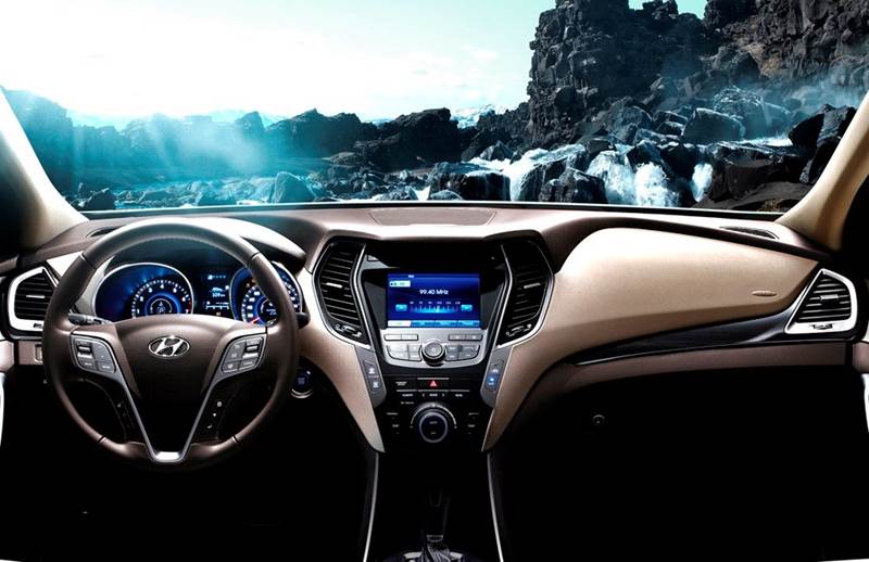 Bán xe Hyundai Santa Fe đời 2017, màu trắng, nhập khẩu nguyên chiếc-0