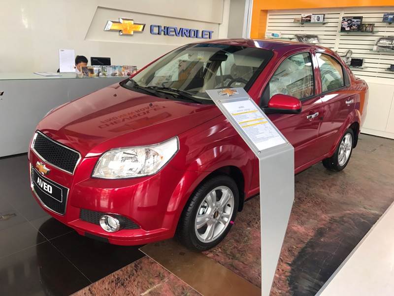 Bán xe Chevrolet Aveo đời 2017, màu đỏ, nhập khẩu chính hãng-1