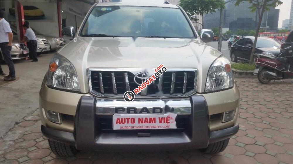 Bán xe Toyota Land Cruiser Prado GX đời 2008, màu vàng, xe nhập -1