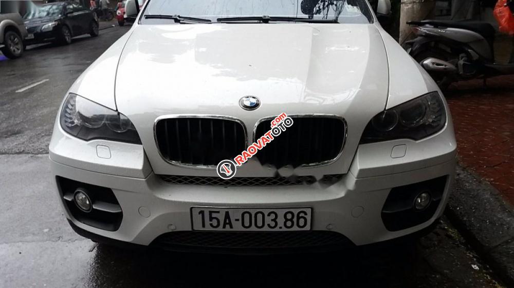 Bán BMW X6 3.0 sản xuất 2009, màu trắng, nhập khẩu chính chủ-0