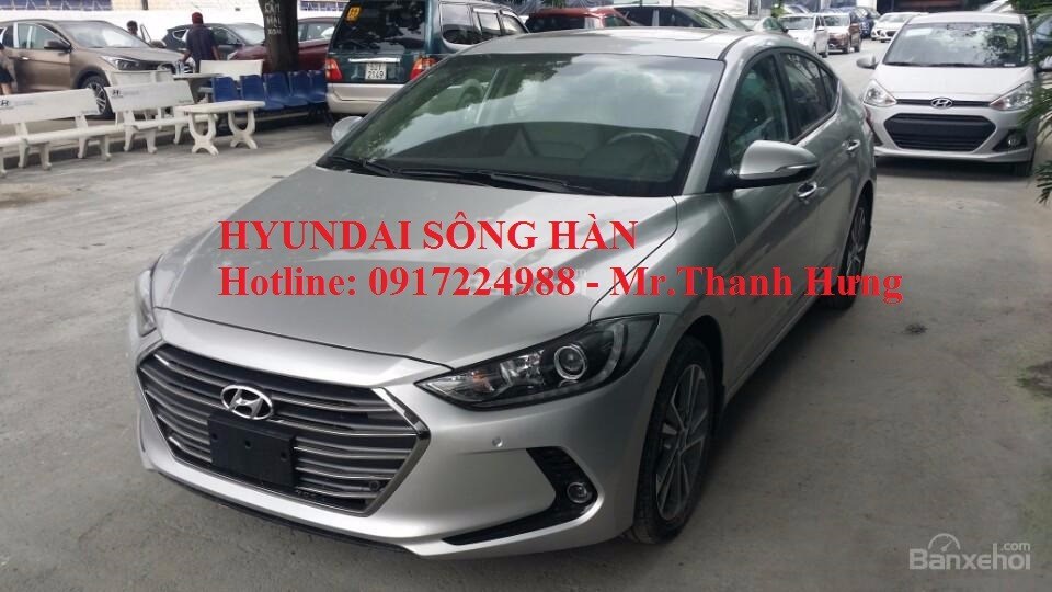 Bán ô tô Hyundai Elantra đời 2017, màu xám, nhập khẩu, giá chỉ 575 triệu-2