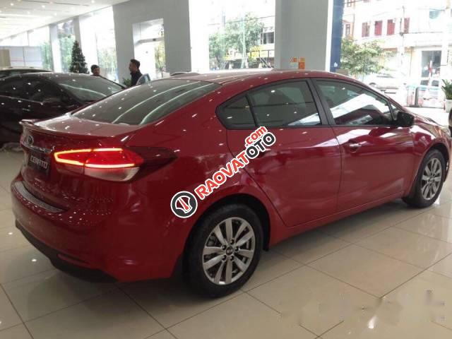 Bán ô tô Kia Cerato 1.6 MT đời 2017, màu đỏ-2