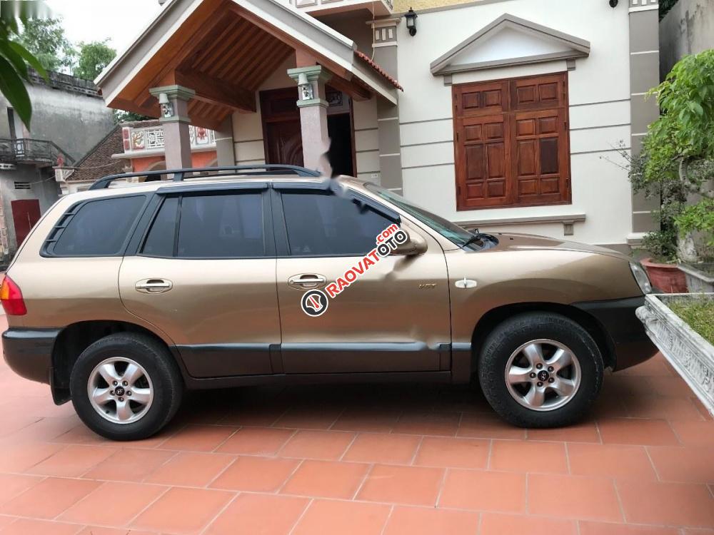 Bán ô tô Hyundai Santa Fe đời 2004, màu vàng, xe nhập, giá chỉ 315 triệu-5