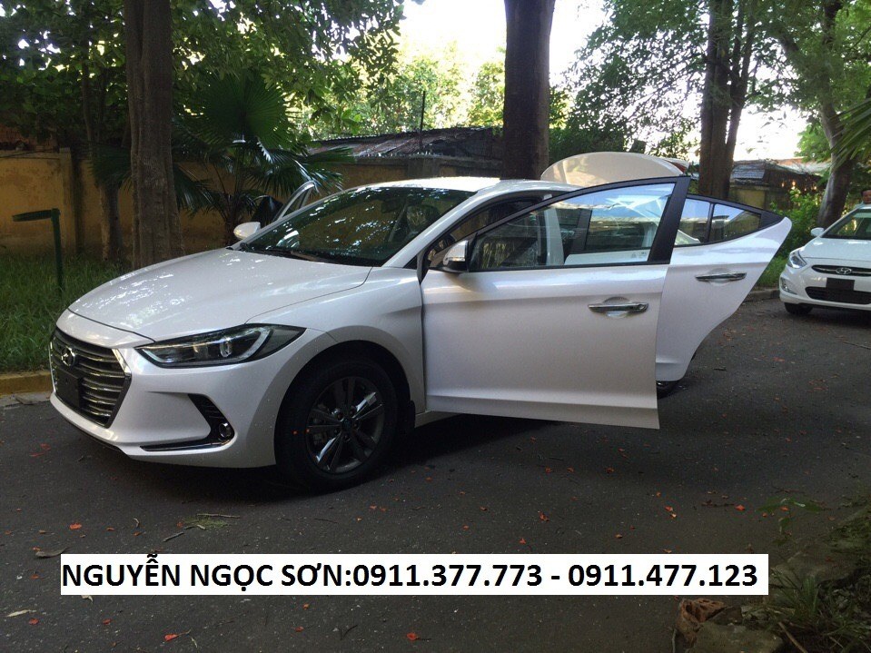 Bán ô tô Hyundai Elantra năm 2017, màu trắng, nhập khẩu  -19