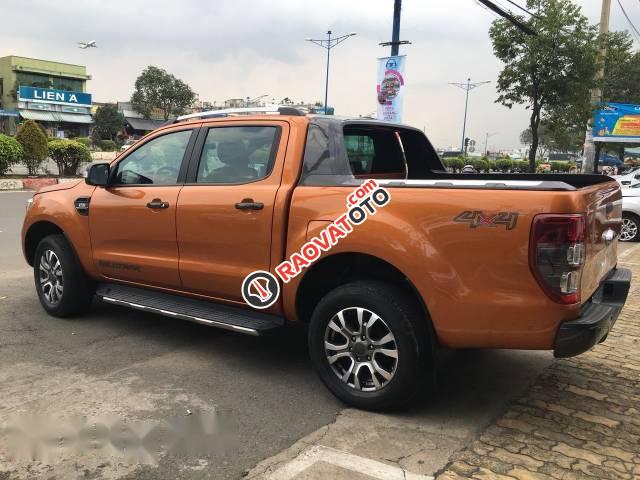 Bán Ford Ranger Wildtrack đời 2015, màu vàng cam-5