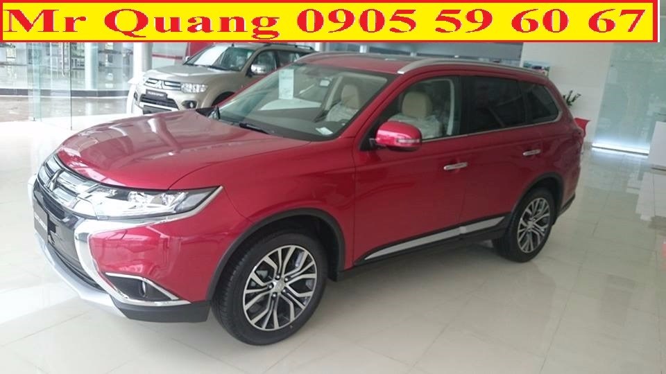 Cần bán Mitsubishi Outlander năm 2017, màu đỏ, nhập khẩu Nhật Bản-8