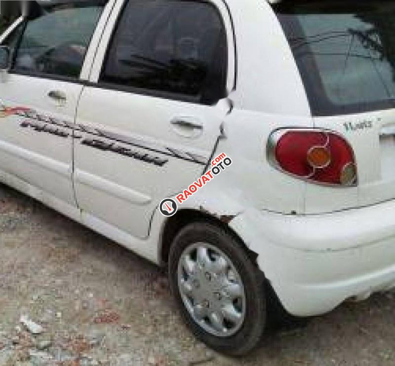 Cần bán xe Daewoo Matiz SE 0.8 MT đời 2007, màu trắng xe gia đình-4