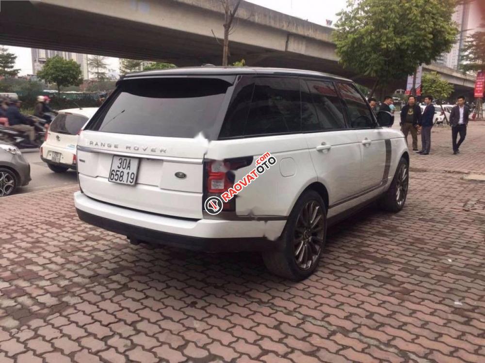 Cần bán gấp LandRover Range Rover HSE 3.0 sản xuất 2015, màu trắng, xe nhập-3