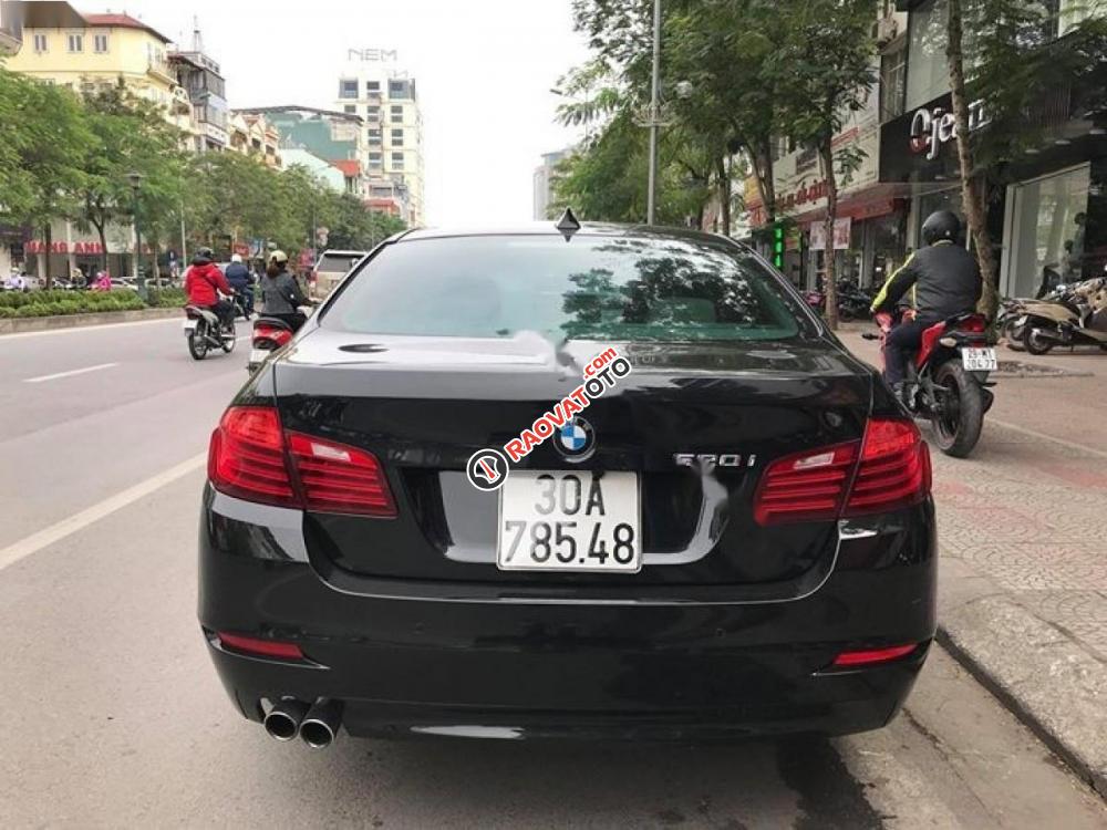 Bán xe BMW 5 Series 520i sản xuất 2015, màu đen-4