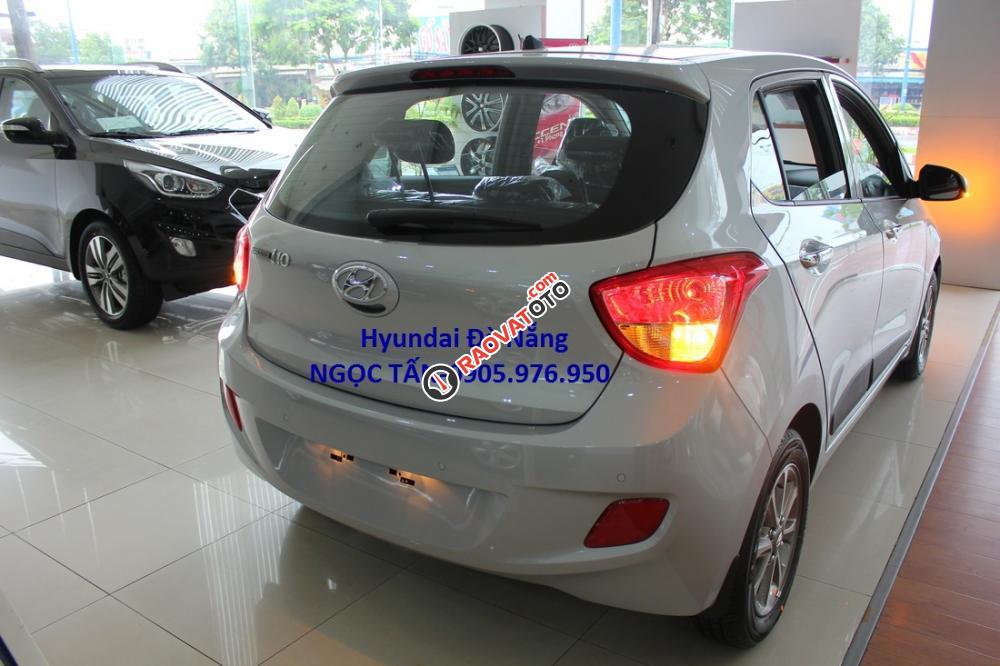 Bán Hyundai Grand i10 đời 2018, màu bạc, nhập khẩu, chạy dịch vụ Grab-Uber ở Đà Nẵng, liên hệ: 0905976950 để được tư vấn-1