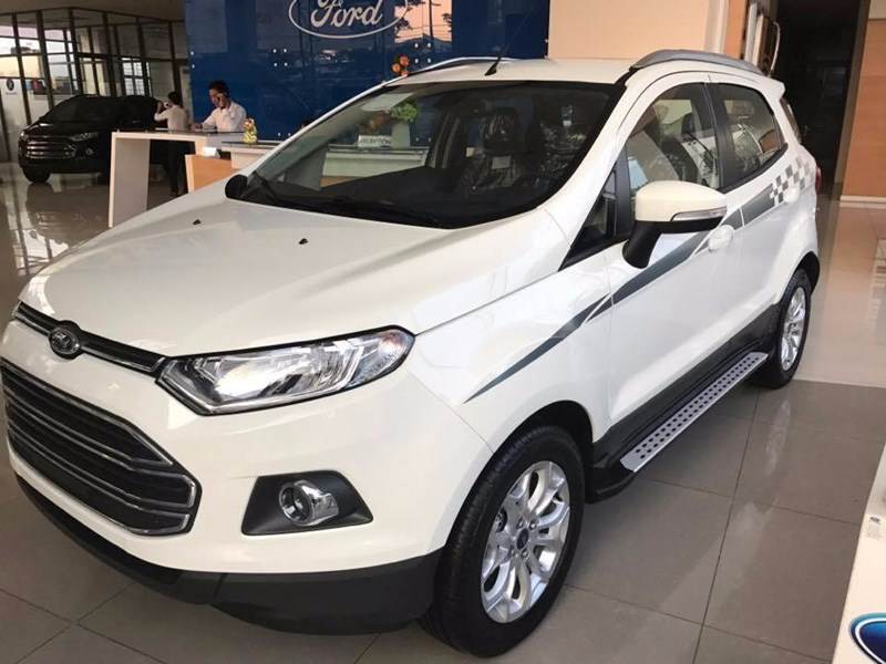 Cần bán Ford EcoSport năm 2017, màu trắng, nhập khẩu chính hãng, giá chỉ 580 triệu-4