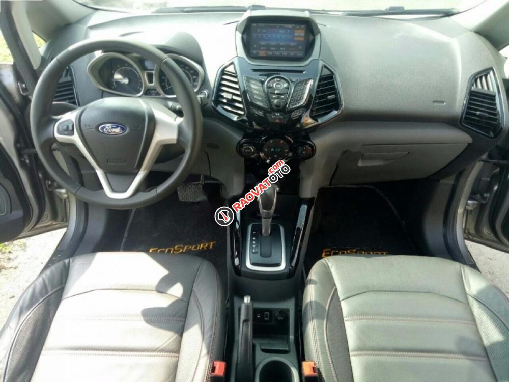 Bán Ford EcoSport Titanium 1.5L AT đời 2016, màu xám số tự động, giá 552tr-6