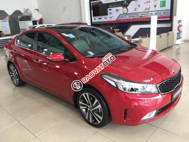 Bán xe Kia Cerato đời 2017, màu đỏ, 534 triệu-1