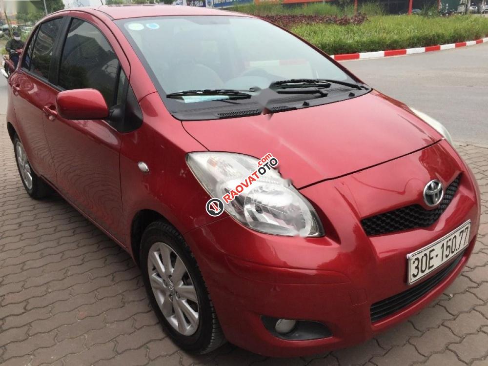 Bán xe Toyota Yaris 1.3AT đời 2009, màu đỏ, nhập khẩu nguyên chiếc, giá chỉ 390 triệu-0