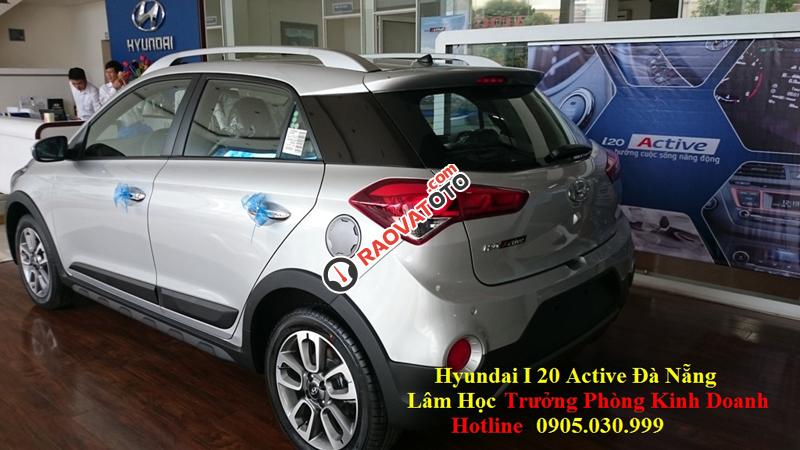 Cần bán Hyundai i20 Active đời 2017, màu bạc, nhập khẩu nguyên chiếc, 621tr-0