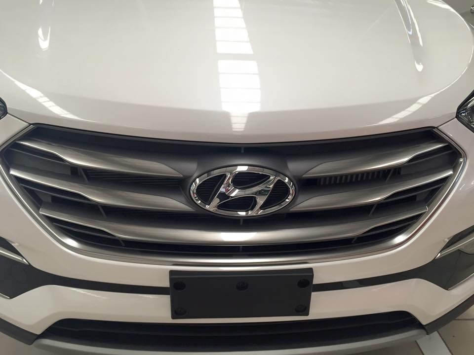 Bán xe Hyundai Santa Fe đời 2017, màu trắng, nhập khẩu nguyên chiếc-7
