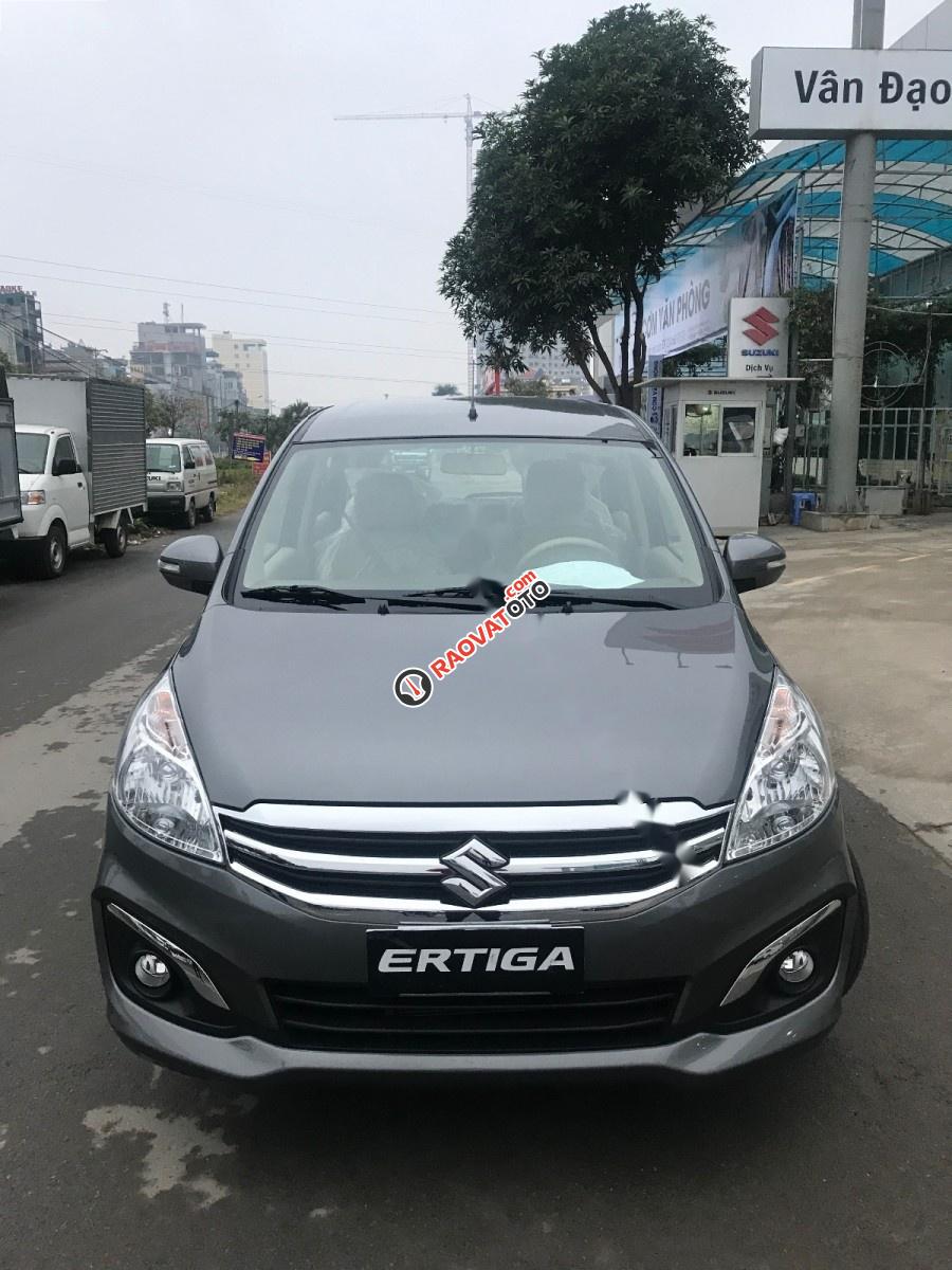 Bán xe Suzuki Ertiga 1.4 AT đời 2017, màu xám, nhập khẩu  -7