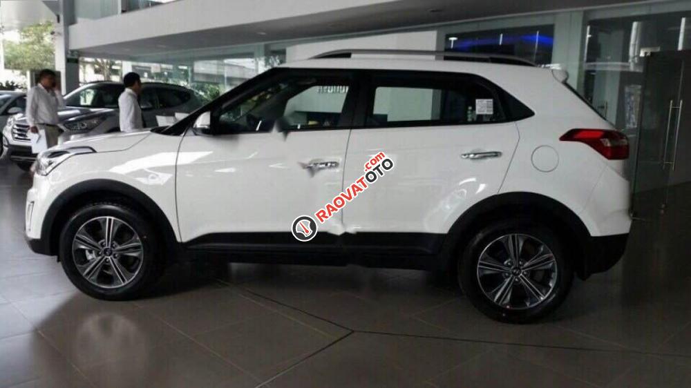 Cần bán xe Hyundai Creta 1.6 AT đời 2017, màu trắng, nhập khẩu-2