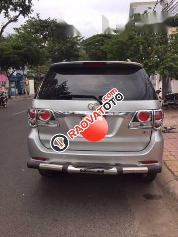 Bán xe Toyota Fortuner 2.5MT đời 2015, màu bạc, giá 868tr-0