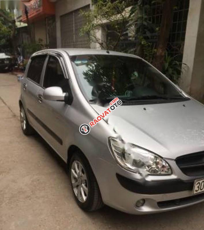 Bán xe Hyundai Getz đời 2009, màu bạc, nhập khẩu nguyên chiếc-5