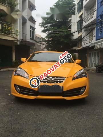 Bán Hyundai Genesis 2.0 Turbo năm 2009, màu vàng, nhập khẩu  -5