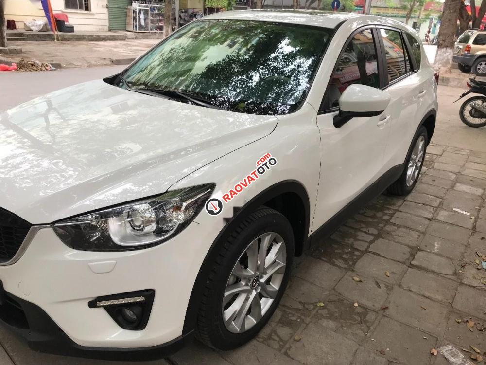 Bán Mazda CX 5 2.0 AT AWD đời 2014, màu trắng chính chủ giá cạnh tranh-1