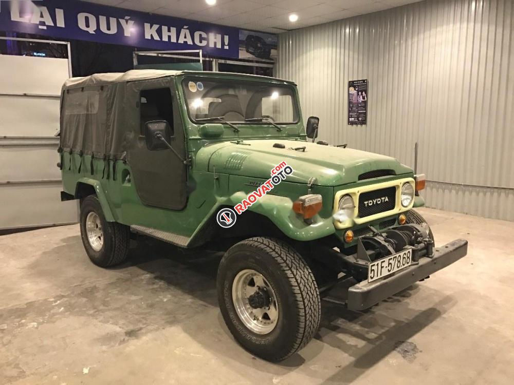 Bán Toyota Land Cruiser FJ28 đời 1966, màu xanh  -4