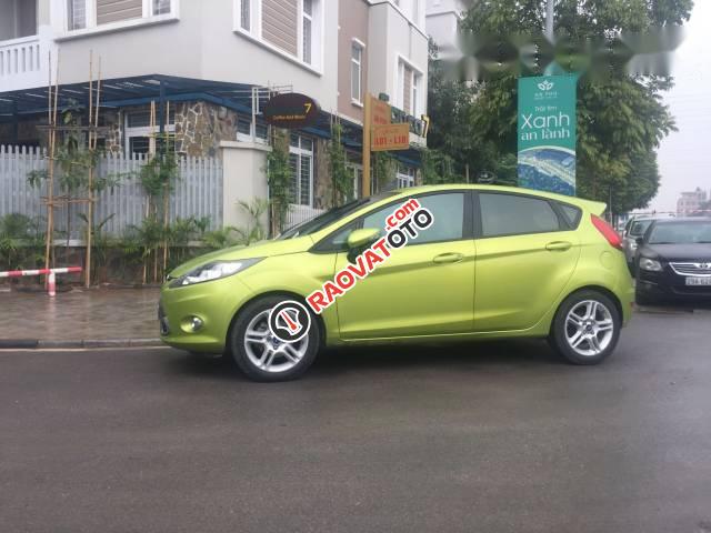 Bán xe Ford Fiesta SX 2011, màu xanh cốm-0