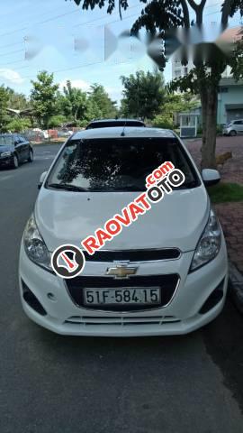 Bán xe Chevrolet Spark LT sản xuất 2016, màu trắng số sàn, 267tr-3