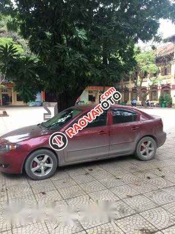 Bán Mazda 3 sản xuất 2005, màu đỏ số tự động, 280 triệu-1