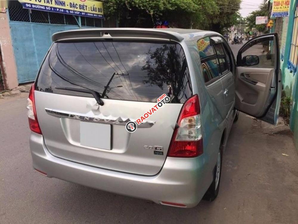 Bán Toyota Innova G 2013, màu bạc giá cạnh tranh-0