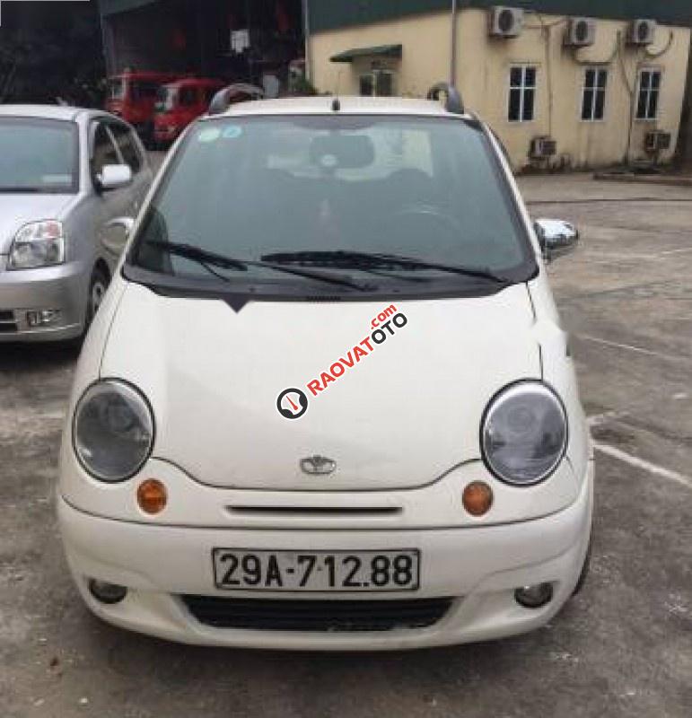 Bán ô tô Daewoo Matiz đời 2005, màu trắng-1