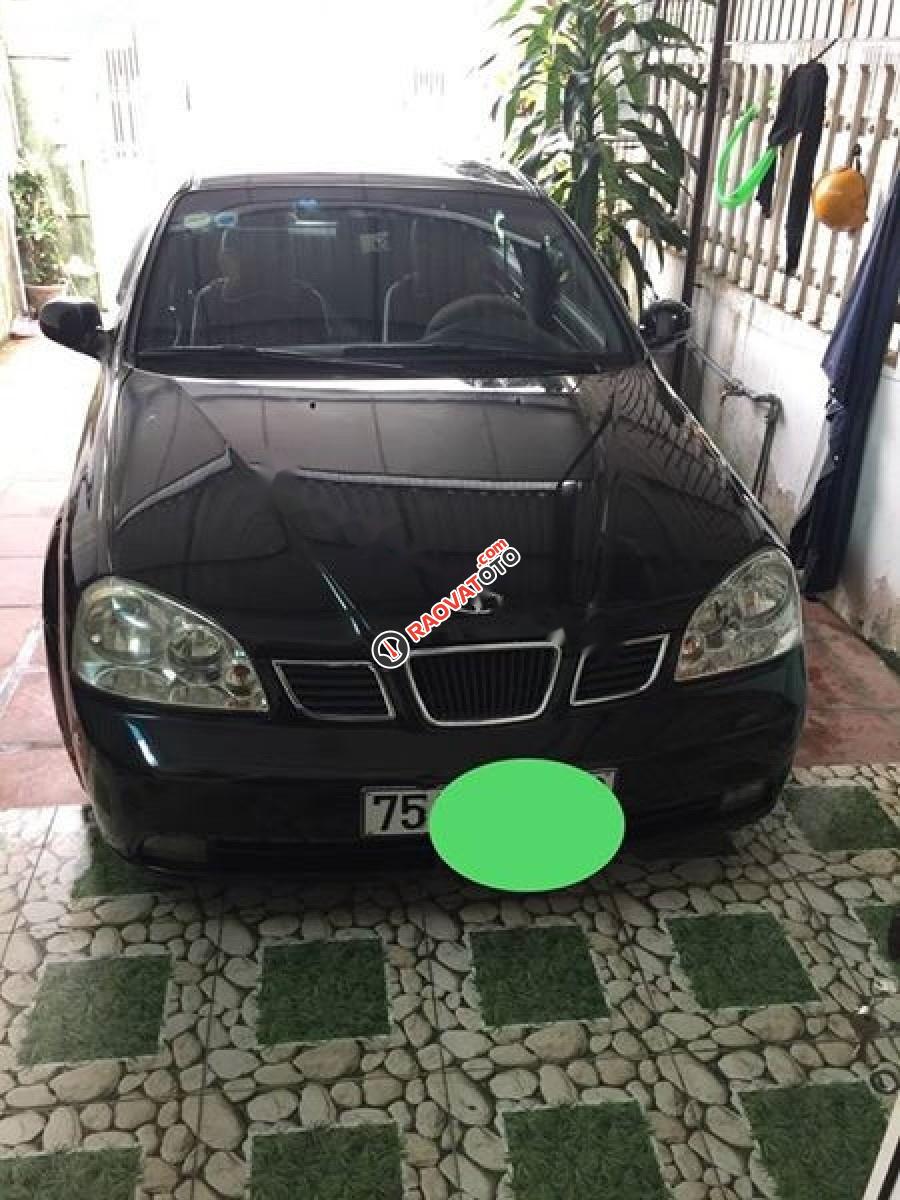 Chính chủ bán xe Daewoo Lacetti Max 1.8 MT đời 2007, màu đen-1