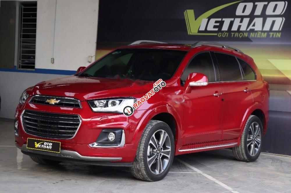 Bán xe Chevrolet Captiva Revv LTZ 2.4 AT đời 2017, màu đỏ, giá cạnh tranh-1