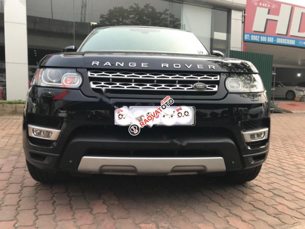 Cần bán gấp LandRover Range Rover HSE Sport 3.0 đời 2014, màu đen, xe nhập-0